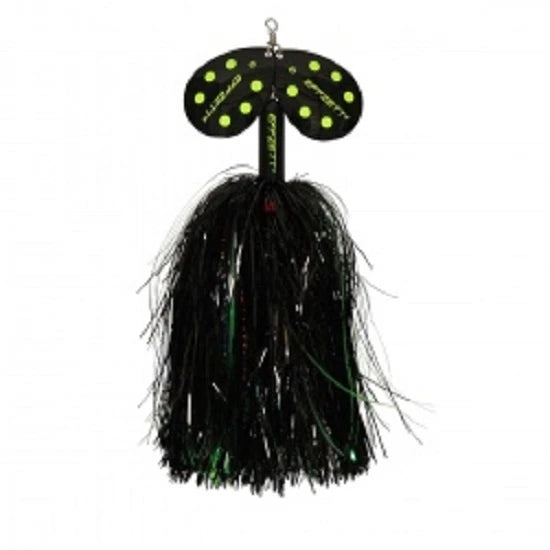 Spinner Dam Effzett Pike Rattlin 40 G Black Demon