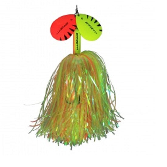 Spinner DAM Effzett Pike Rattlin 40 g Fluo Yellow Orange