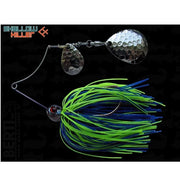 Spinnerbait Bertilure Cu Doua Palete Shallow Killer Colorado Model Colorado Culoare Blue-chartreuse 11 Gr.