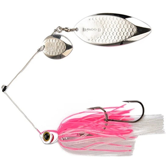 Spinnerbait Biwaa Dogon 14g 06 Pink Ice-silver Blades