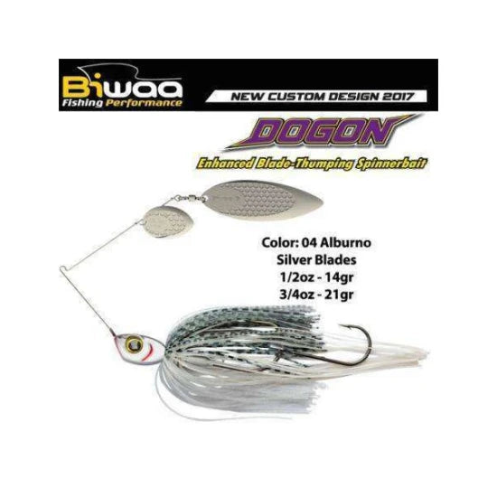Spinnerbait Biwaa Dogon 21g Alburno-silver Blades