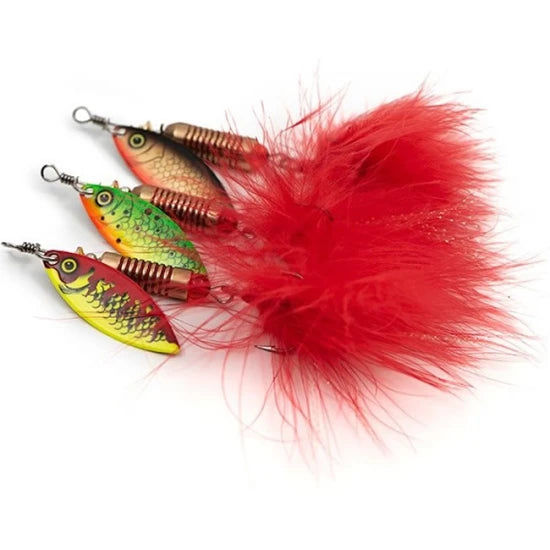 Spinnerbait Fox Rage Spinner Ultra Uv Hot Perch Size 3, 11g