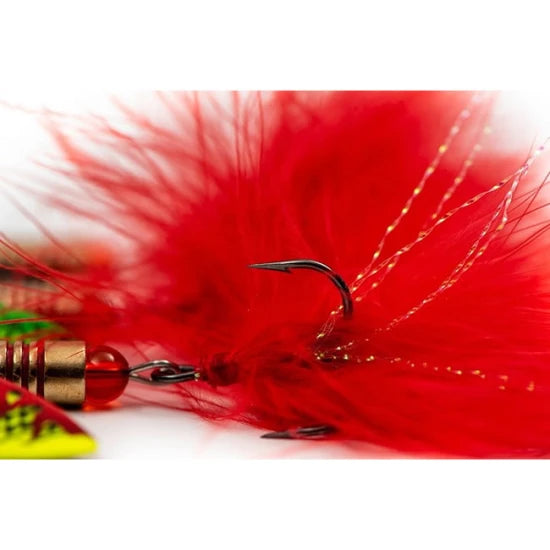 Spinnerbait Fox Rage Spinner Ultra Uv Lemon Tiger Size 6, 26g