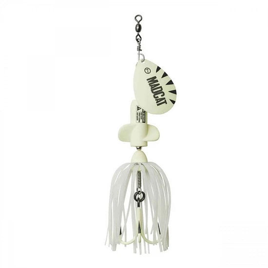 Spinnerbait Madcat A-static Screaming Spinner 65gr Glow Dark