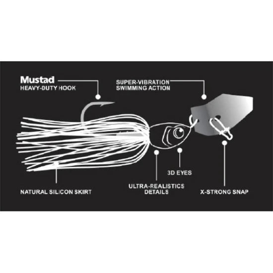 Spinnerbait Rapture Windex Chatterbait Bb, 10.5g