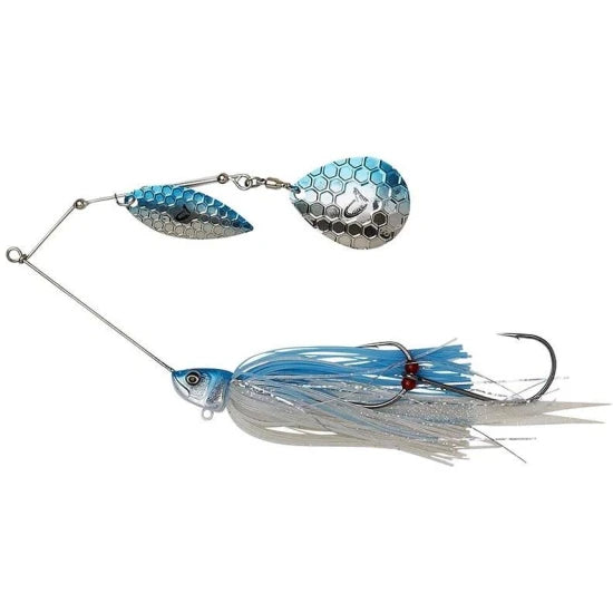 Spinnerbait Savage Gear Da Bush, Blue Silver, 42g, 18cm, 1buc/pac