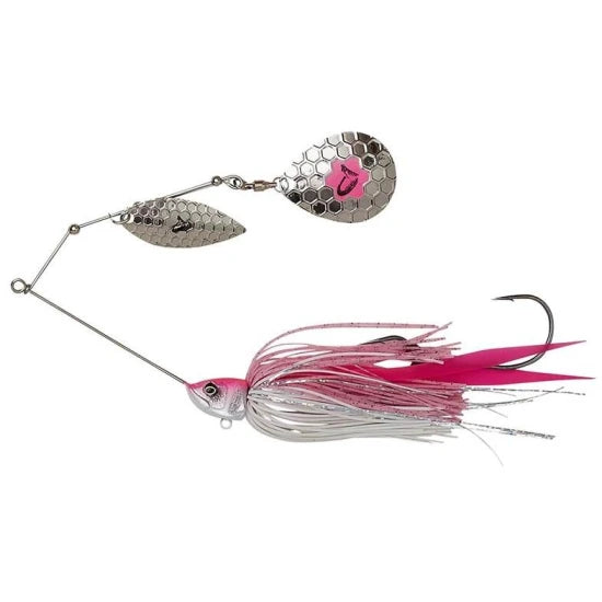 Spinnerbait Savage Gear Da Bush, Pink Silver, 42g, 18cm, 1buc/pac