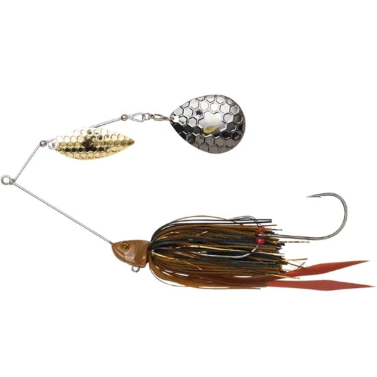 Spinnerbait Savage Gear Da Bush, Motor Oil, 16cm, 32g