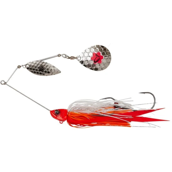 Spinnerbait Savage Gear Da Bush Sinking, Red Head Silver, 16cm, 32g, 1buc/pac