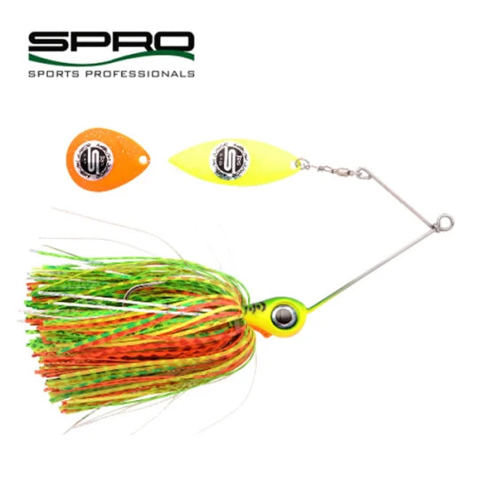 Spinnerbait Spro Iris Ambush Jr Firetiger, 15cm, Nr.4/0, 19g
