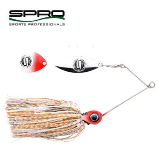 Spinnerbait Spro Iris Ambush Jr Redhead Tiger, 15cm, Nr.4/0, 19g