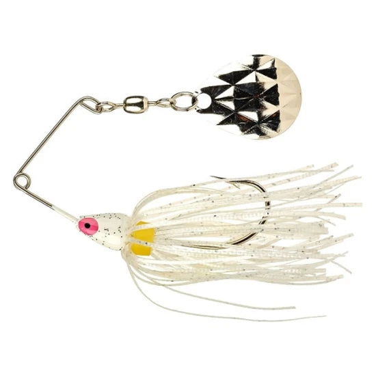 Spinnerbait Strike King Mini-king, White Head White Skirt, 3.5g