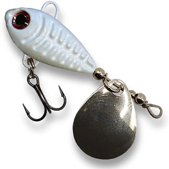 Spinnertail Berti Skeletonik Pro Colorado Nickel, Alb 1013, 10g