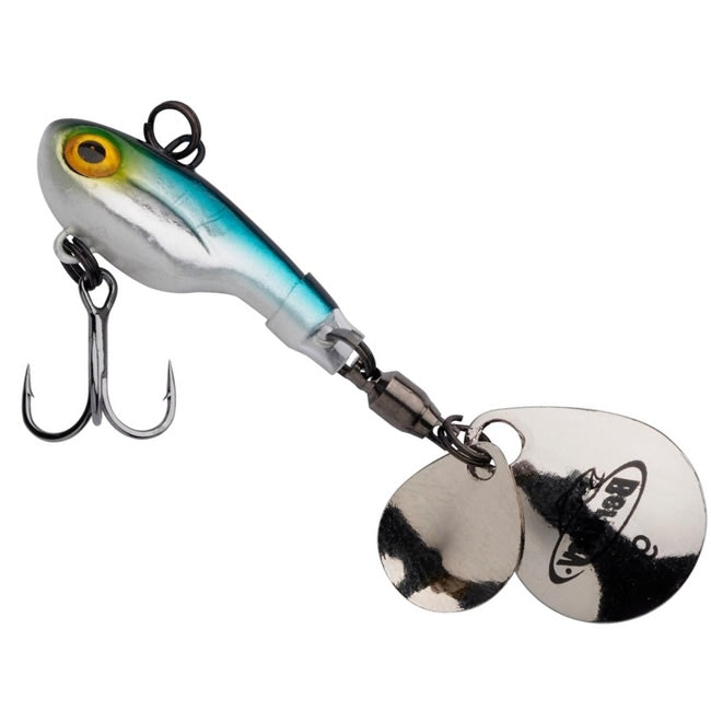Spinnertail Berkley Pulse  Silver Glitter 7cm 14g