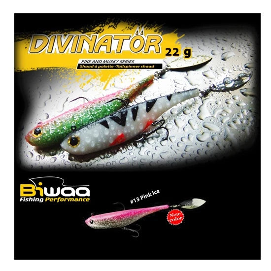 Spinnertail Biwaa Divinator Medium Pink Ice 18cm 35g