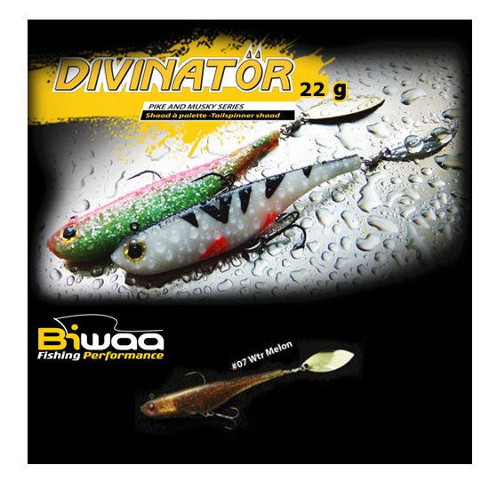 Spinnertail Biwaa Divinator Medium Watermelon Red 18cm 35g