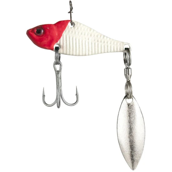 Spinnertail Energoteam Wizard Asp Alb Rosu, 18g, 5.5cm, Nr.8