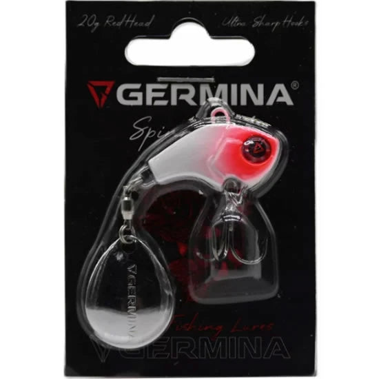 Spinnertail Germina Spin Tail, Red Head, 20g