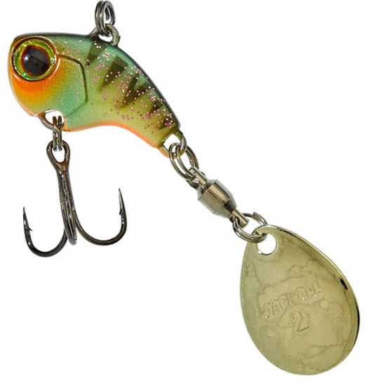 Spinnertail Illex Deracoup, 3.2cm, 21g, Agressive Perch, 1buc/pac