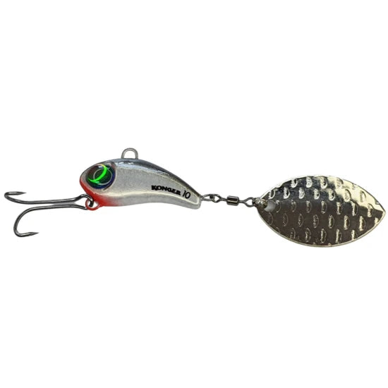 Spinnertail Konger Boogie, 001 Black Ridge, 10g