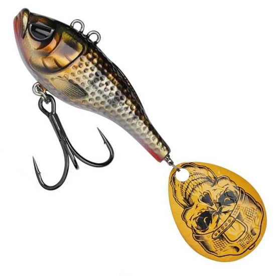Spinnertail Madcat Spin Tail, 12cm, 70g, Perch, 1buc/pac