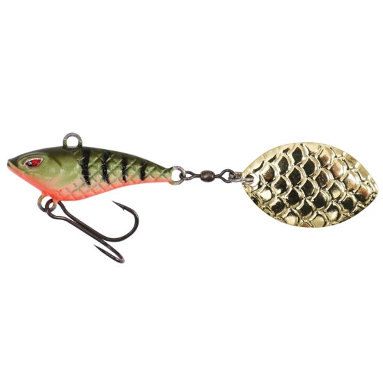 Spinnertail Mikado M-tail 12g, Hot Perch