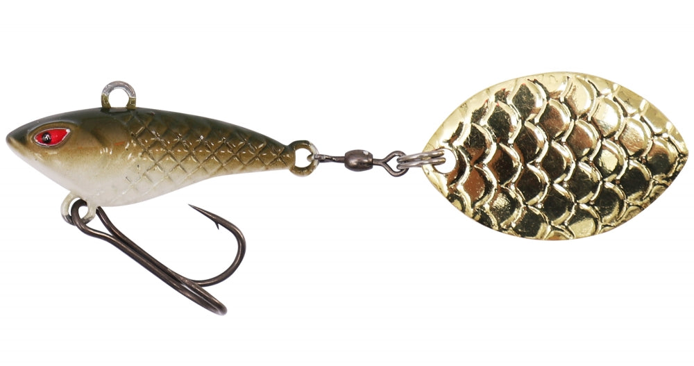 Spinnertail Mikado M-Tail 6g, Dirty Olive