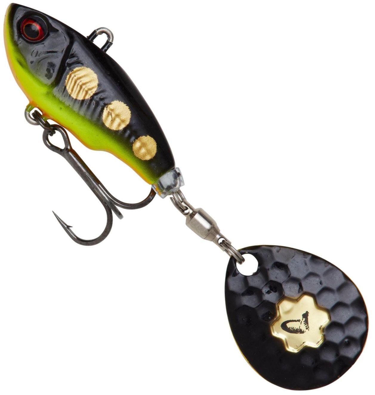 Spinnertail SAVAGE GEAR Fat Tail, Black Magic, 5.5cm, 9g, 1buc/pac