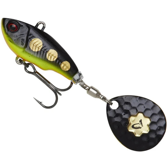 Spinnertail Savage Gear Fat Tail, Black Magic, 5.5cm, 9g