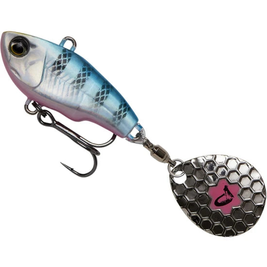 Spinnertail Savage Gear Fat Tail, Blue Silver Pink, 5.5cm, 9g