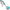 Spinnertail SAVAGE GEAR Fat Tail NL, Blue Silver, 6.5cm, 12.5g, 1buc/pac