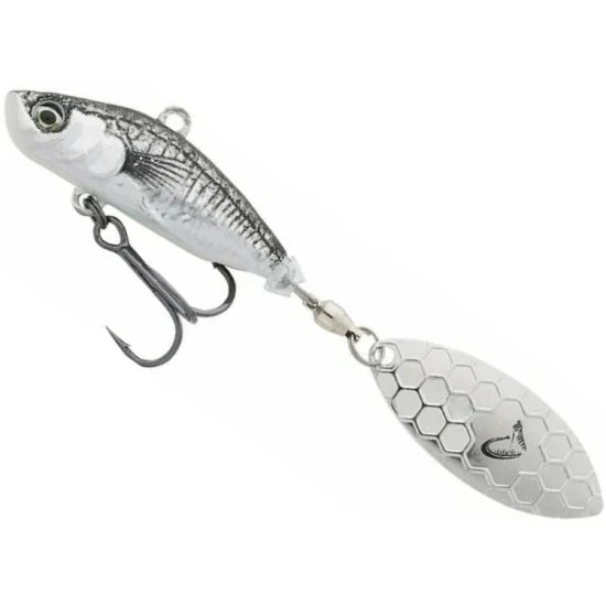 Spinnertail Savage Gear Sticklebait Tail Spin Sinking, Bls, 8cm, 18g, 1buc/pac