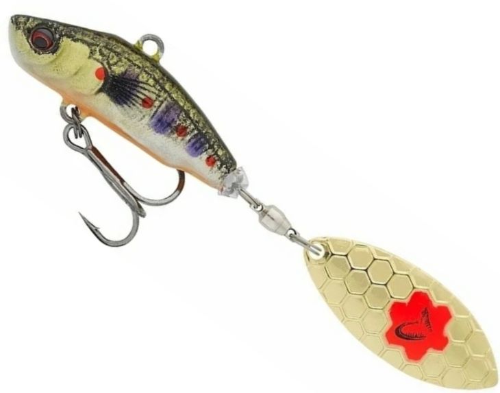Spinnertail SAVAGE GEAR Sticklebait Tail Spin Sinking, BTS, 8cm, 18g, 1buc/pac