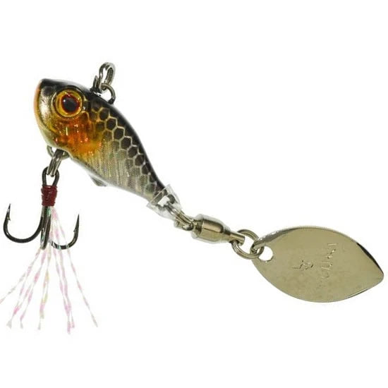 Spinnertail Sensas Gunki Shocker Vib 4.5, Black Alive, 2.2cm, 5.95g