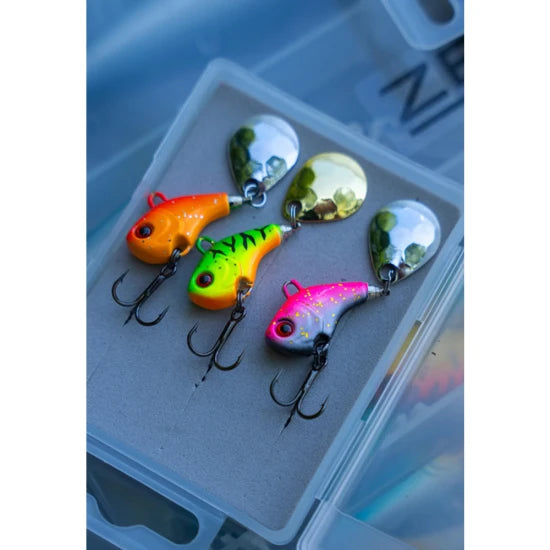 Spinnertail Zebco Target Fish Spin Jig Set, 9.5cm 10g, 3buc/pac