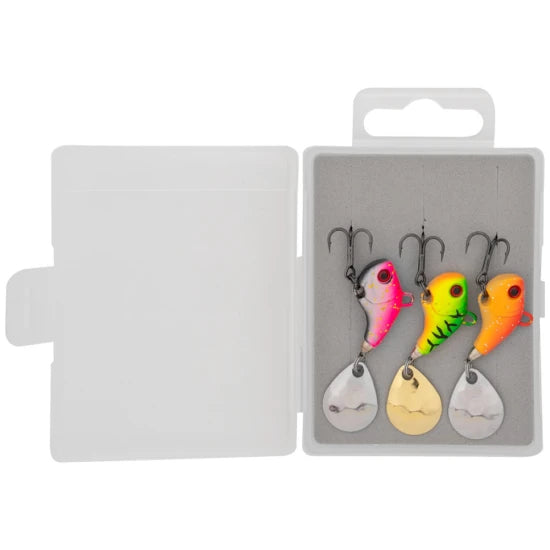 Spinnertail Zebco Target Fish Spin Jig Set, 9.5cm 10g, 3buc/pac