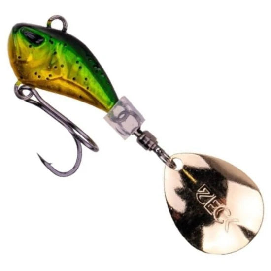 Spinnertail Zeck Rogue Runner, Golden Kiwi, 5g, 4.5cm, 1buc/pac