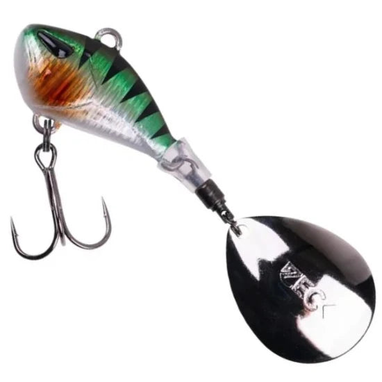 Spinnertail Zeck Rogue Runner, Holo Perch, 15g, 1buc/pac