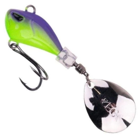 Spinnertail Zeck Rogue Runner, Purple Chartreuse, 5g, 4.5cm, 1buc/pac