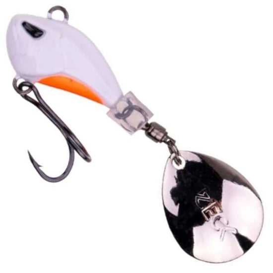 Spinnertail Zeck Rogue Runner, White Orange, 5g, 4.5cm, 1buc/pac