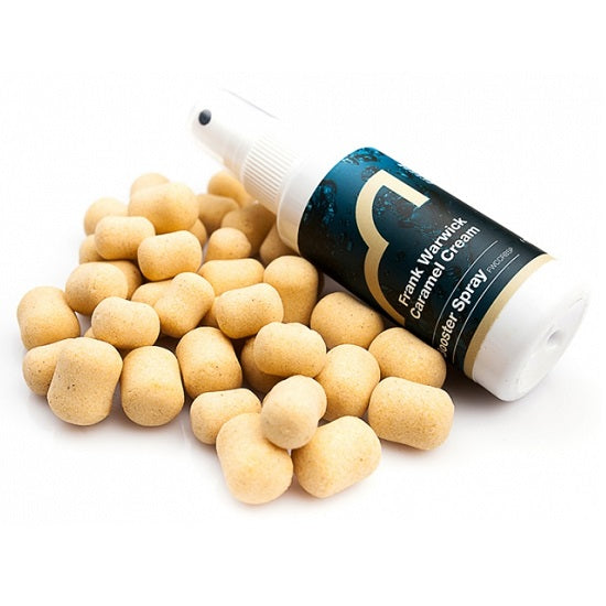 Spotted Fin Frank Warwick Caramel Cream Dumbbell Wafters 15 x 18mm
