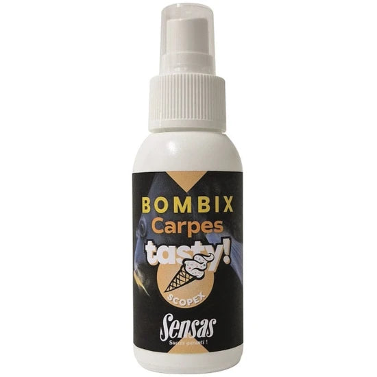 Spray Atractant Sensas Bombix, Tasty Scopex, 75ml