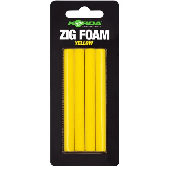 Spuma Flotanta Korda Zig Foam, Negru, 8mm, 4buc/pac
