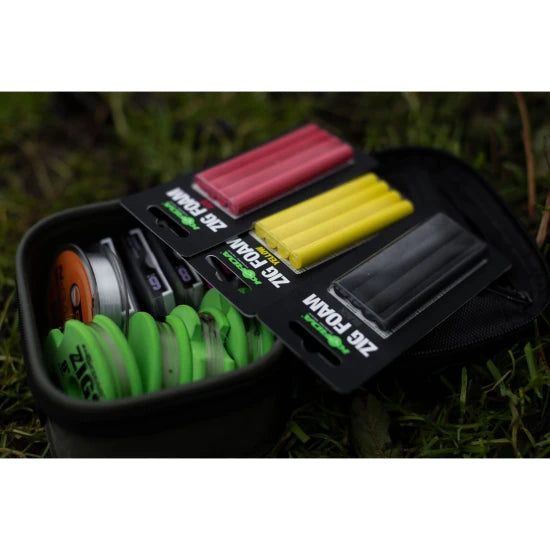 Spuma Flotanta Korda Zig Foam, Rosu, 8mm, 4buc/pac