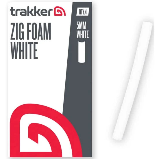 Spuma Trakker Zig Foam, 5mm, 7cm, White, 4buc/plic