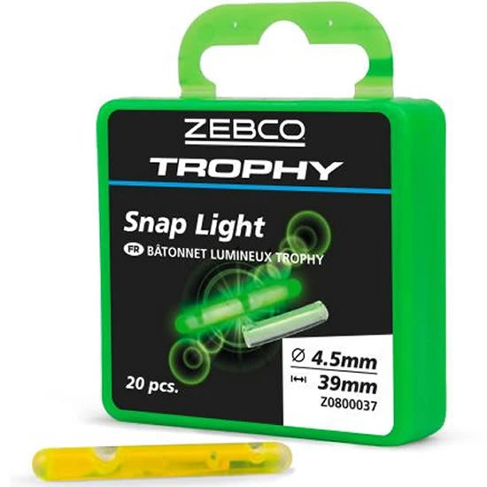 Starlite Zebco Trophy Snap Light Pack, 20buc/pac