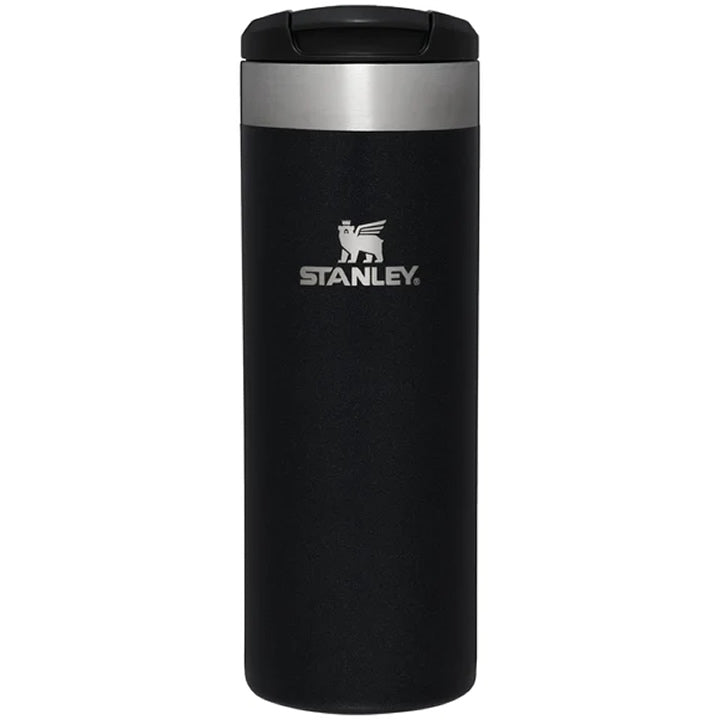 Sticla Termoizolanta STANLEY The AeroLight Transit Mug 0.47L / 16oz, Black Metallic