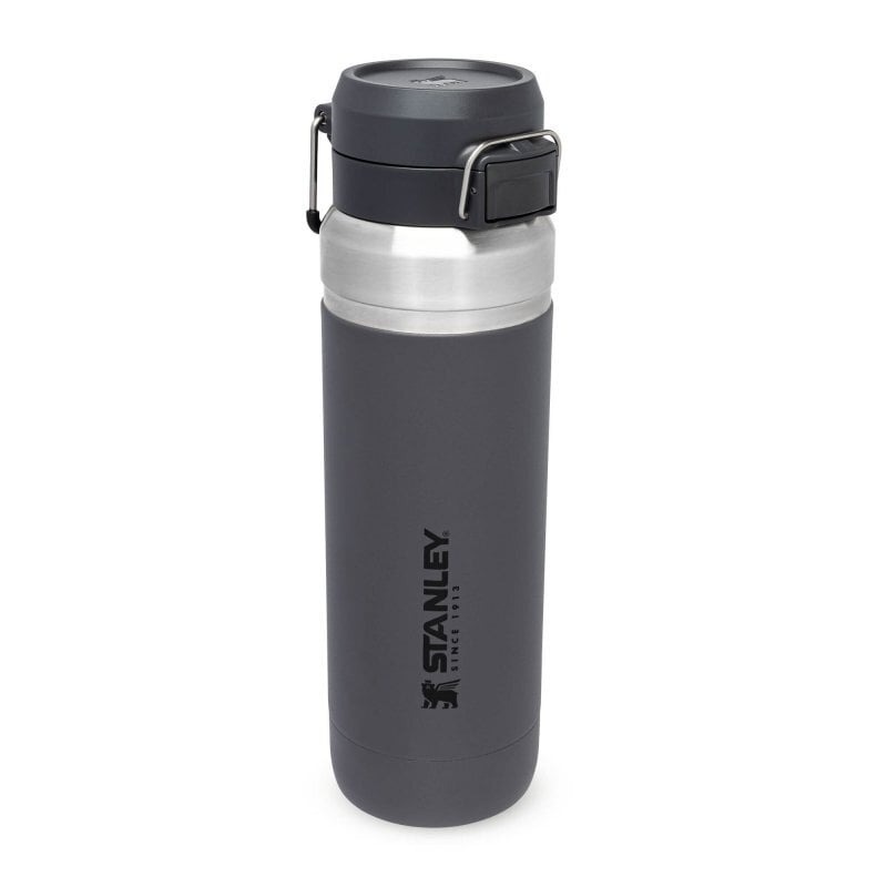 Sticla Termos Stanley, The Quick Flip Water Bottle, Charcoal, 1.06L