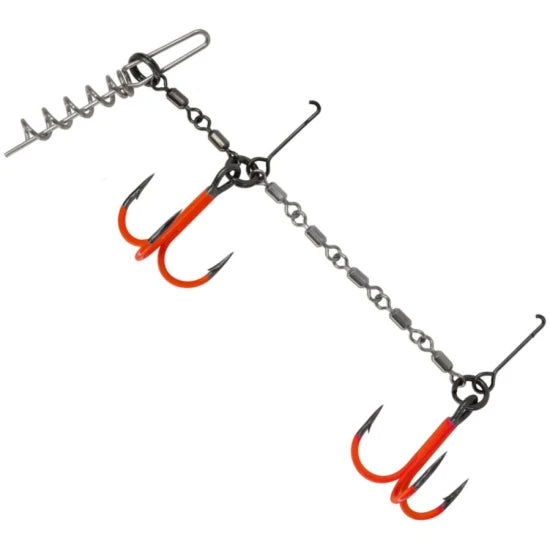 Stinger Vmc Pike Chain Double Xl, Uv Orange, 1buc/pac
