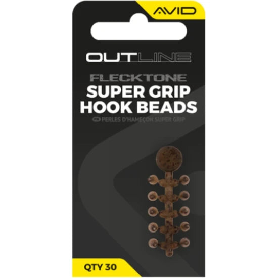 Stopper Avid Outline Flecktone Super Grip Hook Beads, 30buc/pac